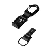 ALPAKA HUB Carabiner Quick Release Keychain with Magnetic Belt Clip