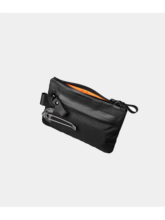 Zip Pouch Pro RFID Wallet, 4-12 Cards, Black Ultradyne 100D