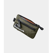 ALPAKA Zip Pouch Pro RFID Wallet, 4-12 Cards, Dark Green X-Pac VX21