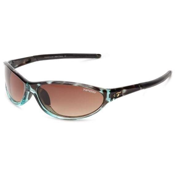ALPE 2.0, BLUE TORTOISE SINGLE LENS SUNGLASSES BROWN GRADIENT LENSES