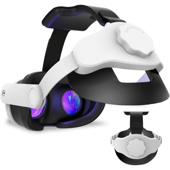 ALPHA DIGITAL Head Strap for Oculus Quest 3, Adjustable Elite Strap Replacement, Enhanced Comfort, Face Pressure-Free VR Accessories, Adjustable and Lightweight