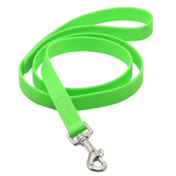 ALPHA DOG SERIES Waterproof, PVC Material, Heavy Duty, Tear Resistant, Bite Proof, Durable Pet Lead Leash Collar for Training, Beach, Yard, Play, Camping