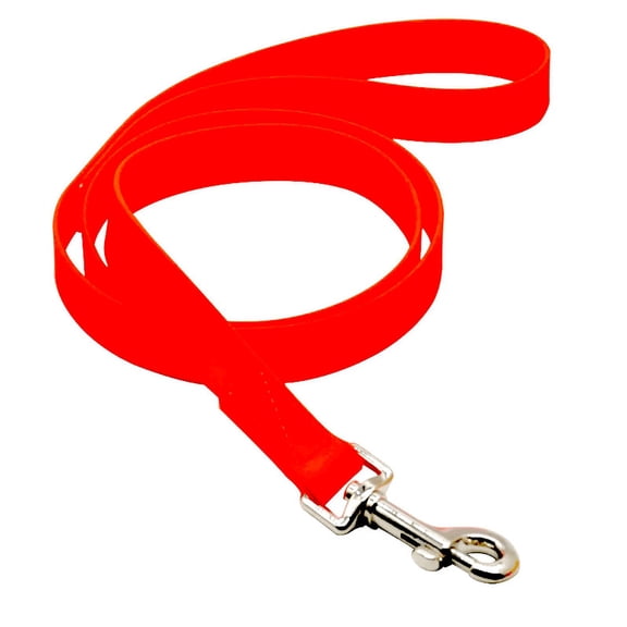 ALPHA DOG SERIES Waterproof, TPU Coated Glossy Material, with Neoprene Handle, Heavy Duty, Tear Resistant, Bite Proof, Durable Pet Lead Leash Collar for Training, Beach, Yard, Play, Camping