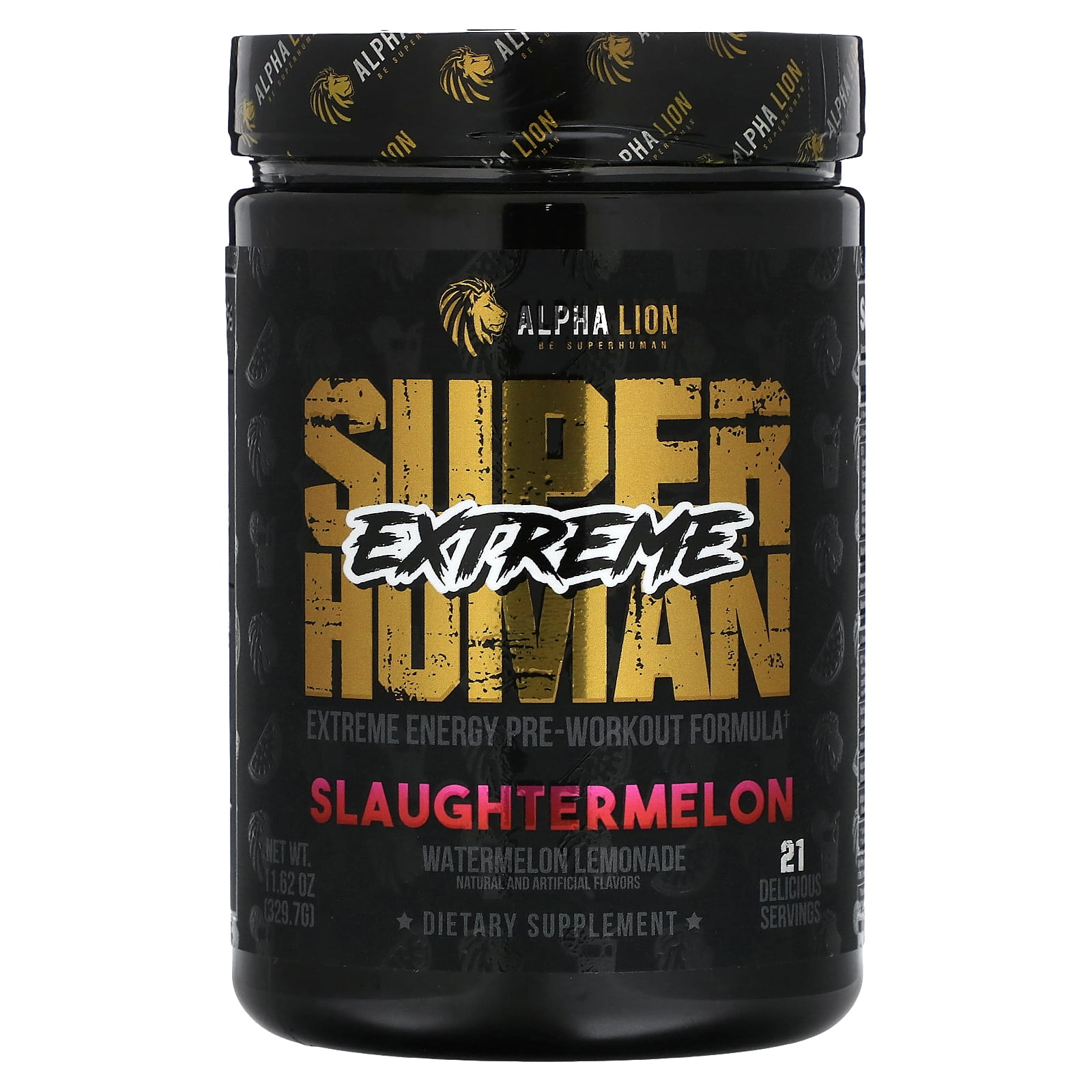 ALPHA LION Superhuman Extreme, Extreme Energy PreWorkout Formula