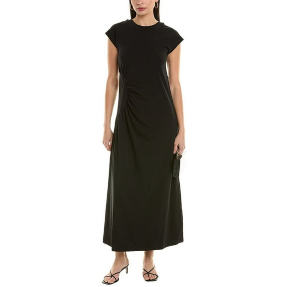 ALPHA STUDIO womens  Maxi Dress, 38, Black