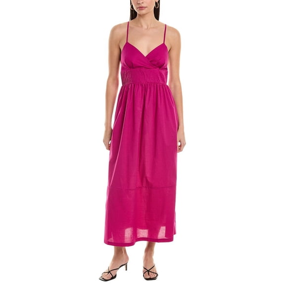 ALPHA STUDIO womens Midi Dress, 38, Purple