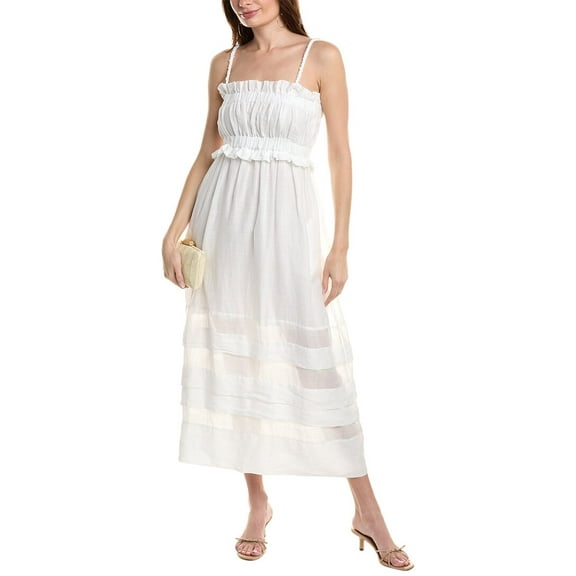 ALPHA STUDIO womens  Tank Dress, 42, Brown