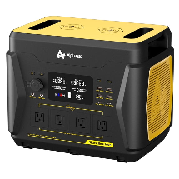 ALPHAESS Portable Power Station 1600W Solar Generator