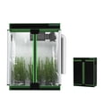 thumbnail image 1 of ALPHAGROW 48"x24"x60" Hydroponic Grow Tent, Unique Twin-Door Design, Heavy Duty 600D Mylar Canvas, 4x2 ft Indoor Gardening Tent for Propagation & Veg, 1 of 13