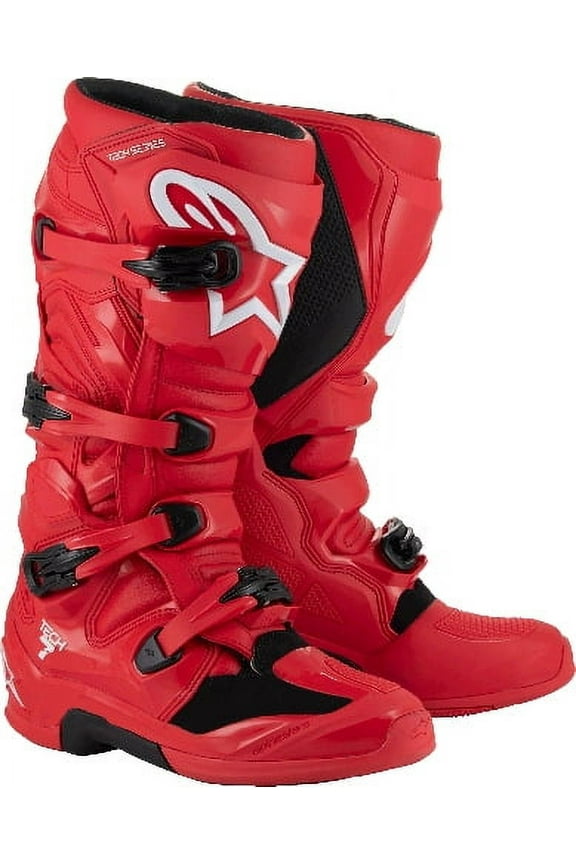 Tech 7 Boots (14, Bright Red)