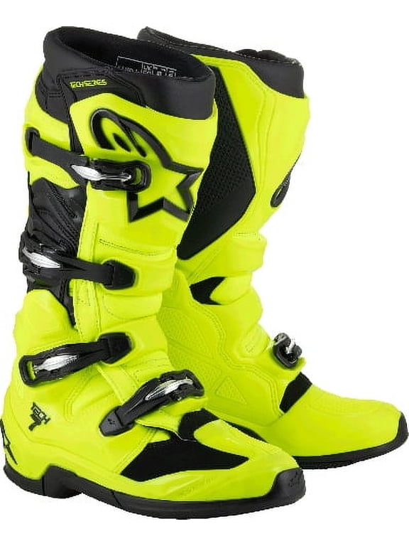 Tech 7 Boots (14, Fluorescent Yellow/Black)