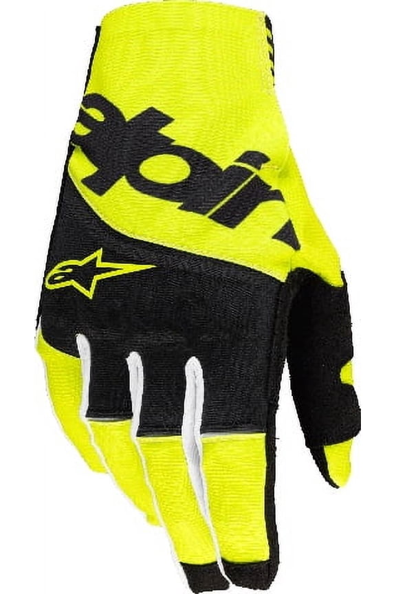 Techstar Gloves (XX-Large, Black/Yellow Fluo)