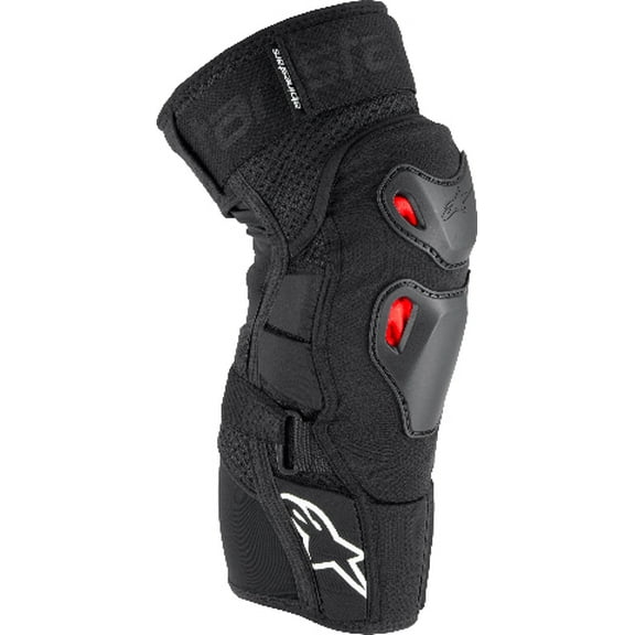 ALPINESTARS 6503125-132-S/M BIONIC PRO PLSMA KNEE PROTECTR BLACK/RED/WHITE SM/MD
