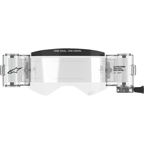 ALPINESTARS GOGGLES Supertech Wide Vision Roll-Off Film Kit - Clear 9101125-010