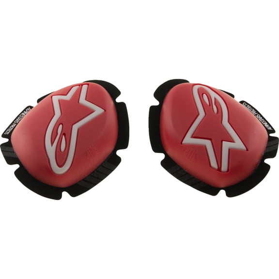 ALPINESTARS GP Plus Knee Sliders - Red/White 6400226-32
