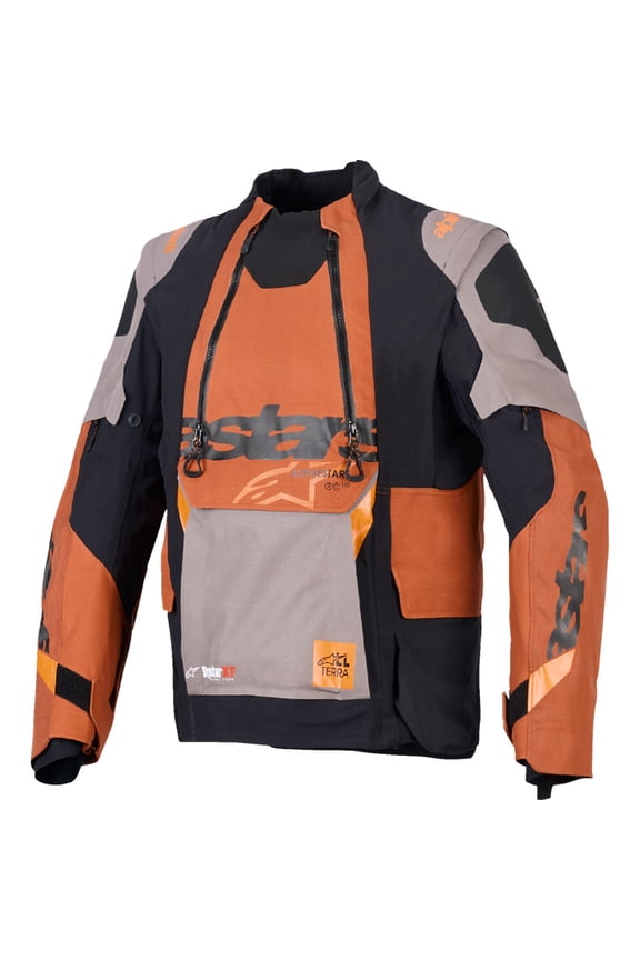 ALPINESTARS Halo Pro Drystar? XF Laminated Jacket - Walnut/Rust/Black - 2XL 3200426-9279-2X