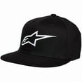 thumbnail image 1 of ALPINESTARS Men's Ageless Flatbill Hat, Black/White, Large/X-Large, 1 of 2