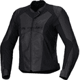 thumbnail image 1 of ALPINESTARS Stella Faster v3 Leather Jacket - Black/Black - US 8 / EU 44 3113625-1100-44, 1 of 1