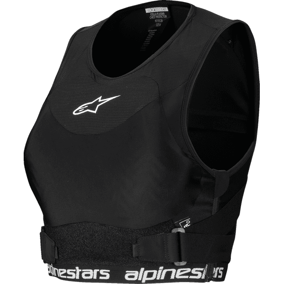 ALPINESTARS Stella Plasma Roost Guard - Black/White - Large 6510126-12-L
