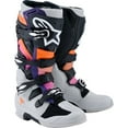 thumbnail image 1 of ALPINESTARS Tech 7 Boots - Black/Light Gray/Fluorescent Orange/Magenta - US 12 / EU 47 2012025-1594-12, 1 of 1