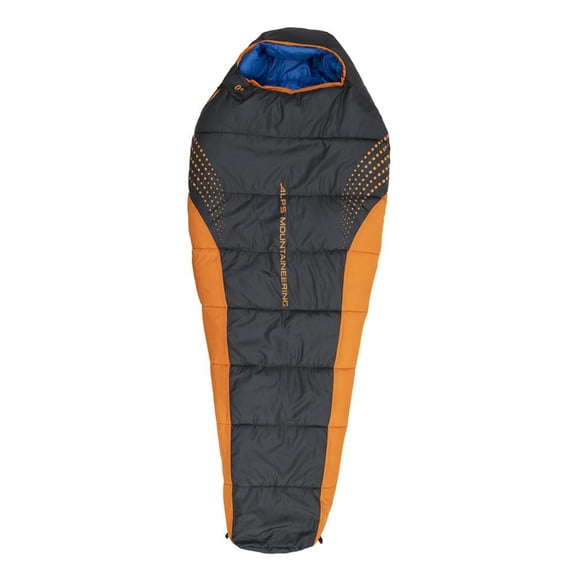 ALPS Brands Sleeping Bags ALPS Brands Alps Mountaineering Blaze 0 Regular Sleeping Bag 32x80 Charcoal/Orange Buy At Cross Toss Trading
