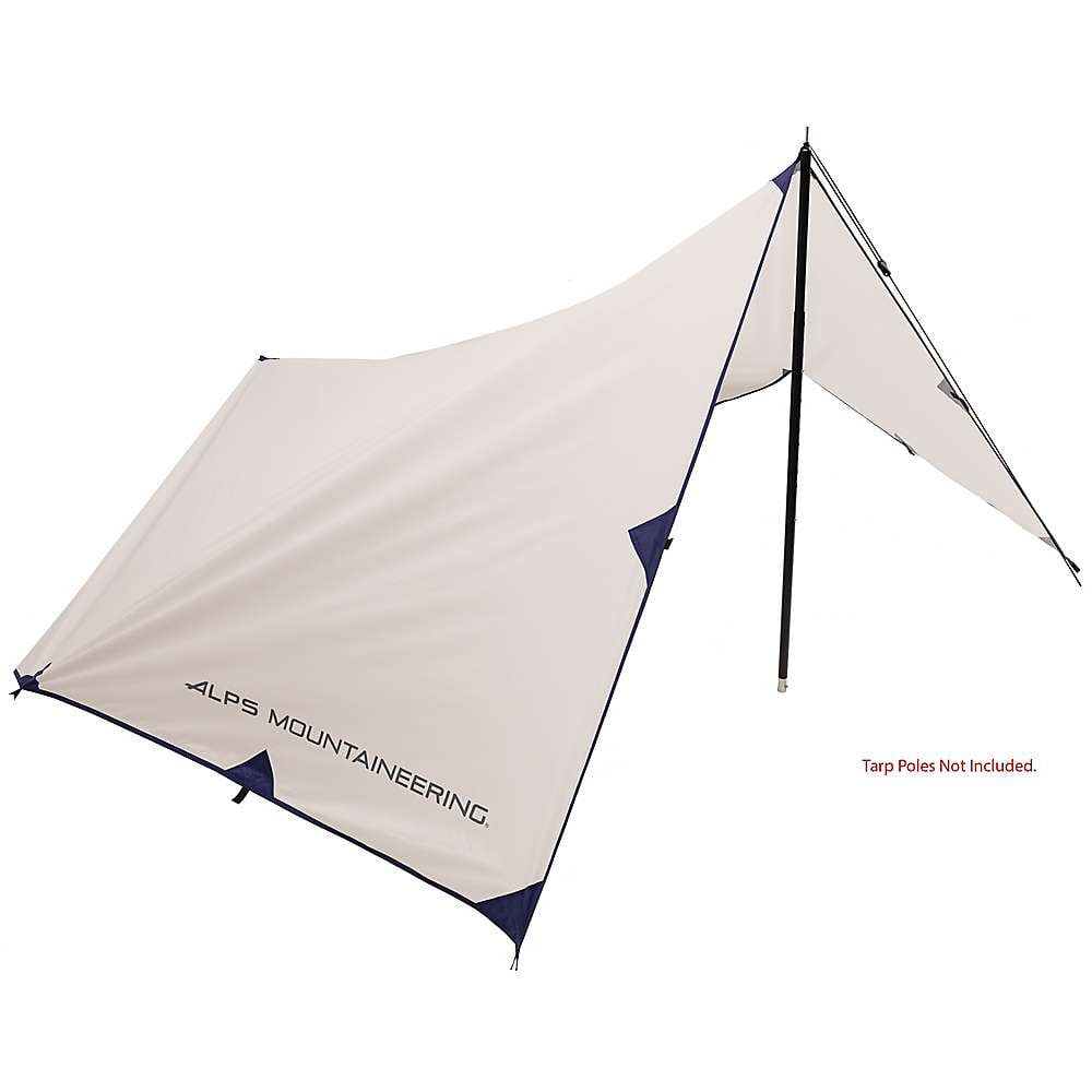 Gray and Navy Lightweight Polyester Utility Tarp Shelter
