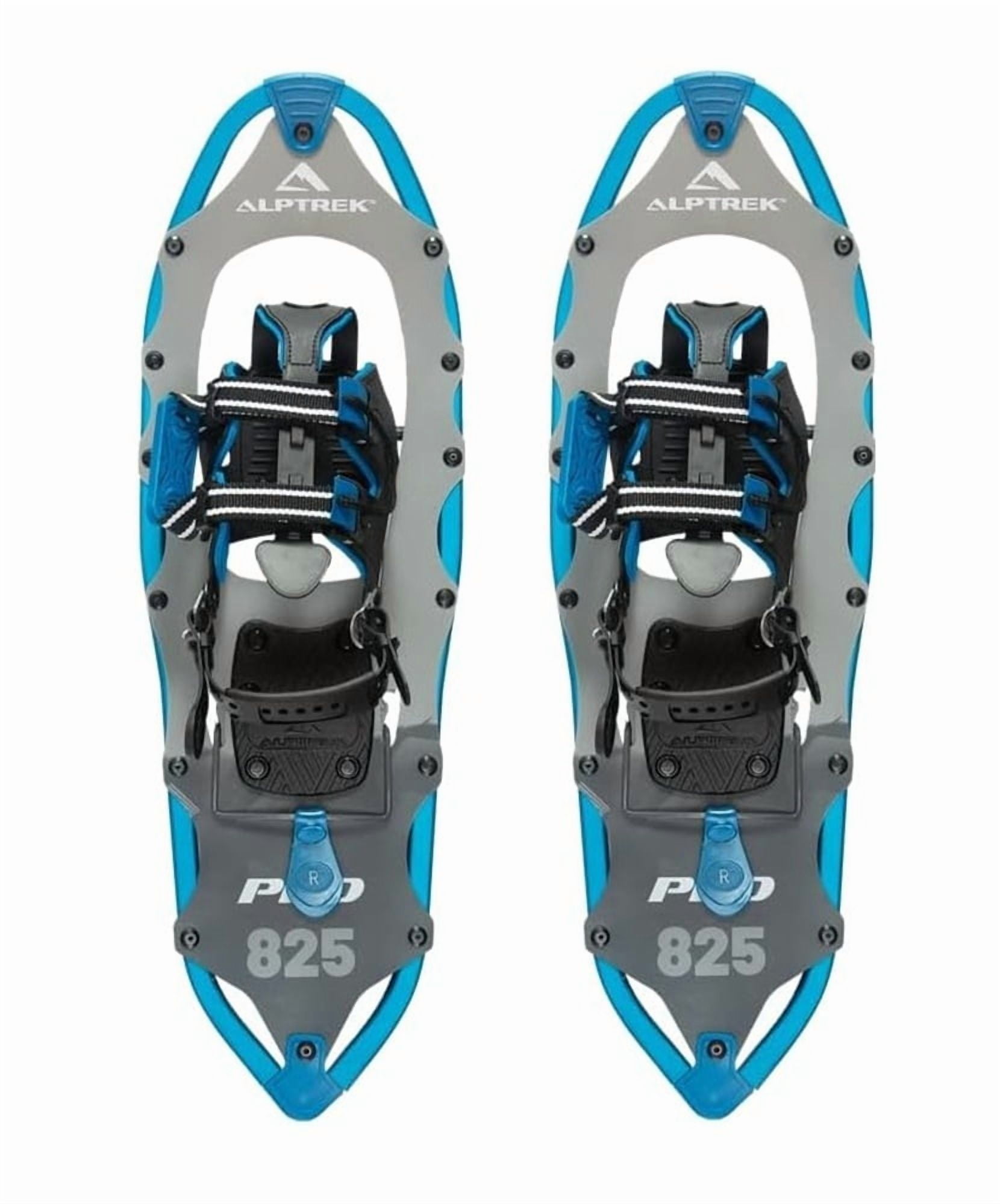 ALPTREK Pro SPIN Snowshoe Kit with Sawtooth Grips, Poles, and Case
