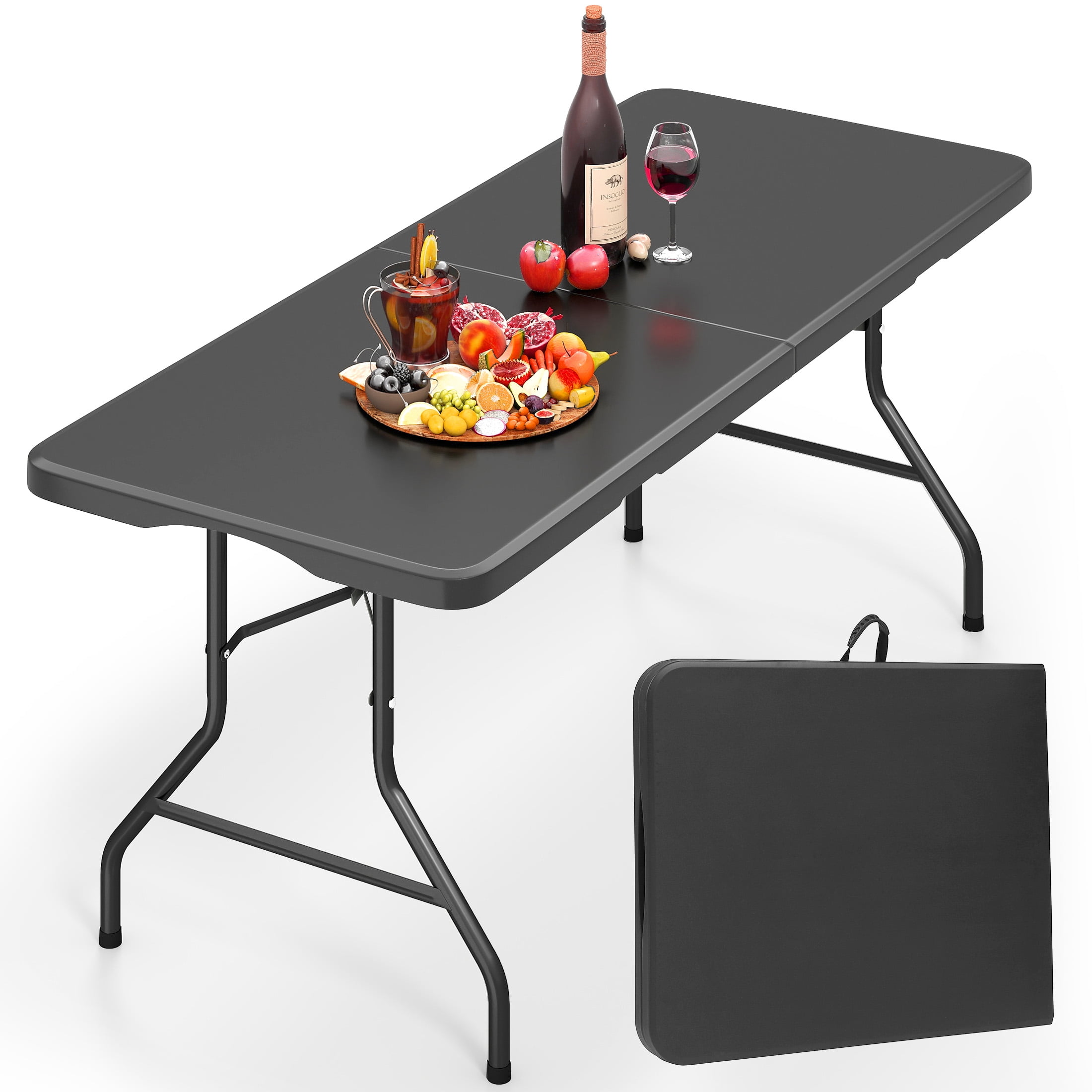 Neighborhood Men's SRL Folding Table in Black Neighborhood
