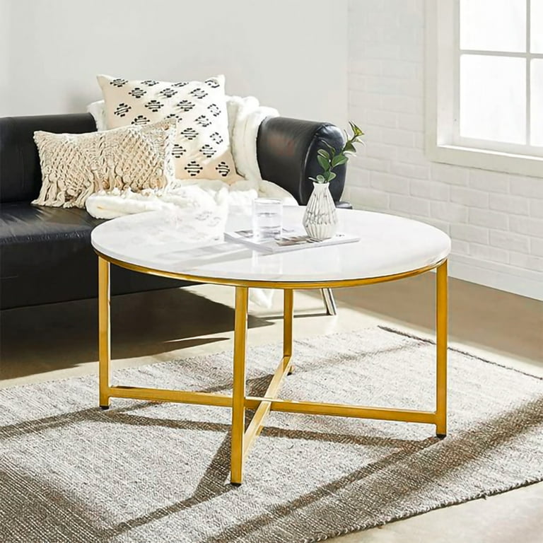 Faux marble coffee table walmart online