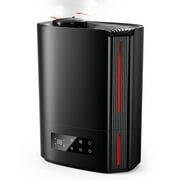 ALROCKET 6L Humidifier, Cool Mist Humidifiers for Bedroom Large Room Home,Top Fill, Smart Humidity Control,Oil Diffuser,Timer, Black
