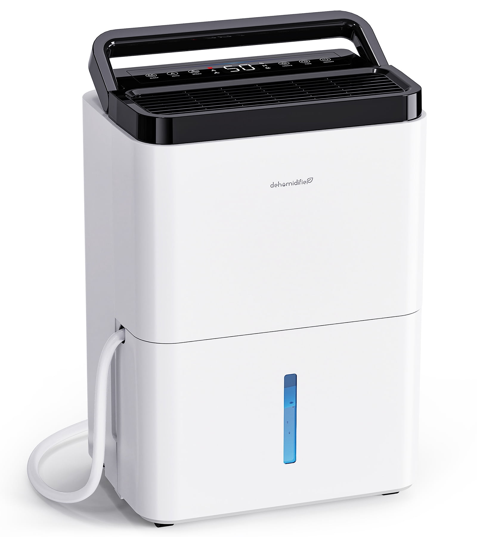 ALROCKET 30 Pint Dehumidifier for Basement, DOE 10 Pint Dehumidifier with Drain Hose Covers 2500 Sq.Ft, Smart Humidity Control, Auto Defrost