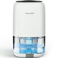 thumbnail image 1 of ALROCKET Dehumidifier Portable and Ultra Quiet with Automatic Defrosting for Home 1000ML(2200 Cubic Feet), 1 of 9