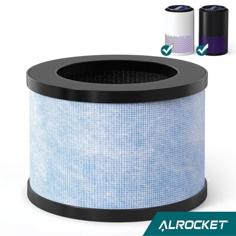 ALROCKET HEPA Air Purifier Filter Replacement for JH01, 4-Stage Filtration Filter for Dust, Pet Dander, Smoke & Odors, High-Efficiency Air Filter