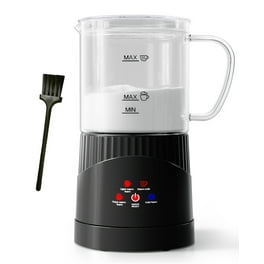 Farberware 10 oz Electric Milk Frother 4 in 1 Automatic Foam Maker , Black  - Walmart.com