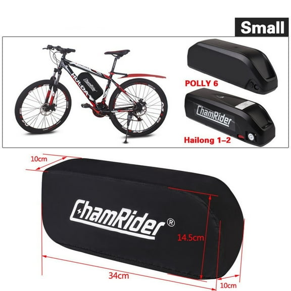 ALSLIAO Frame Battery Bag Hailong Battery Protected Cover for EBike Waterproof Dustproof
