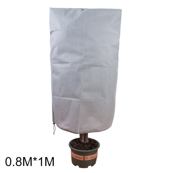 ALSLIAO Frost Garden Winter Fleece Jacket Cover Protect Plant Shrub Cover Protection 0.8Mx1M