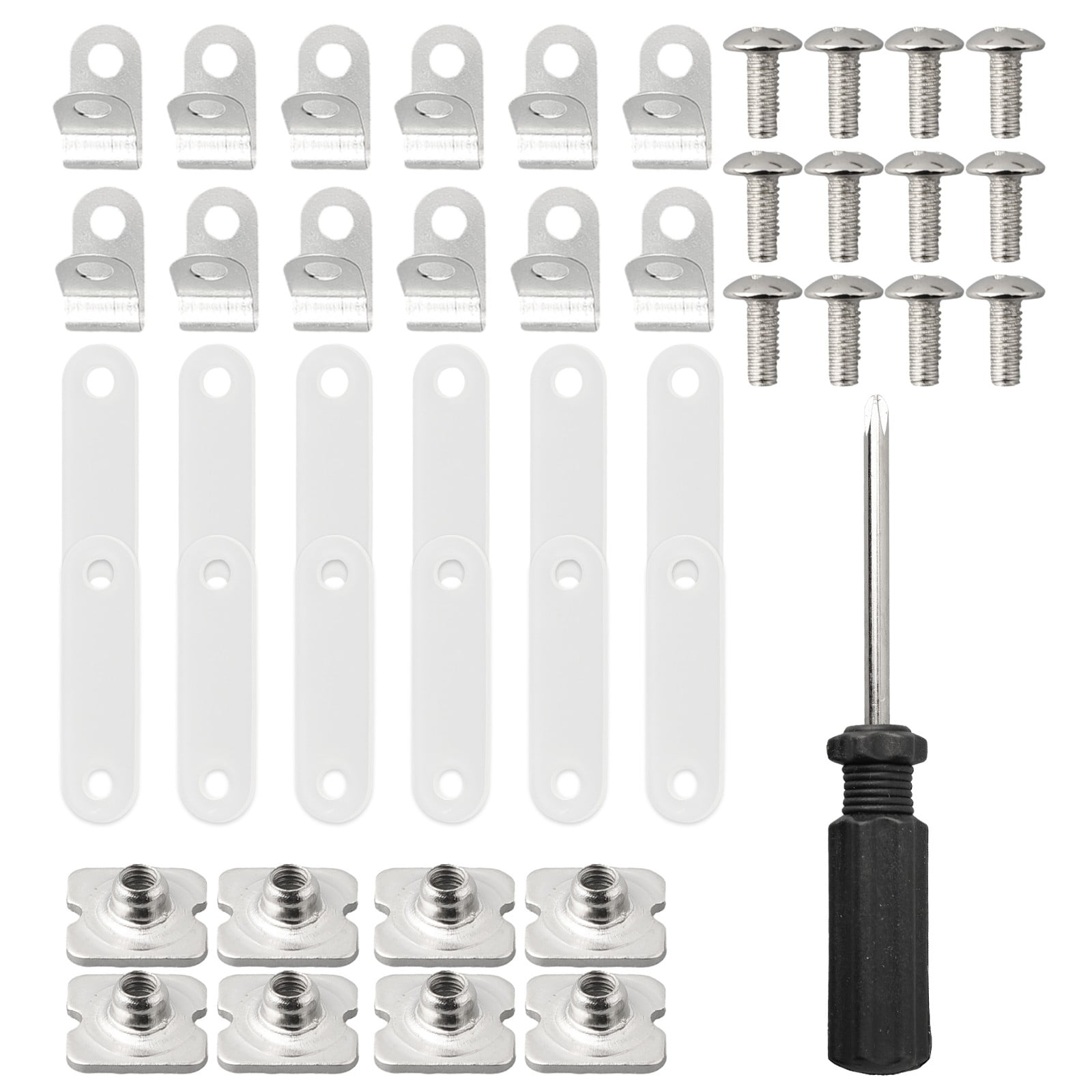 ALSLIAO Ice Hockey Helmet Repair Kit Helmet Visors Fastener Screw for