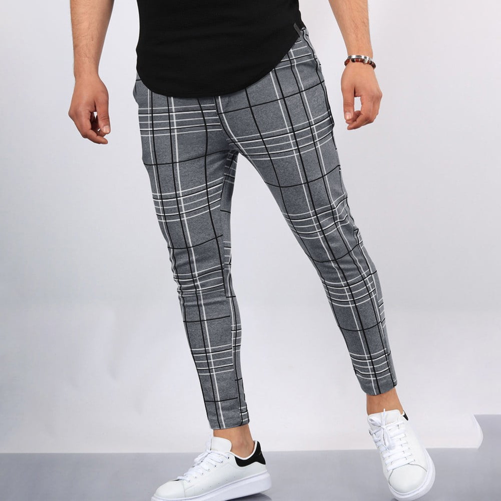 Grey checked clearance leggings