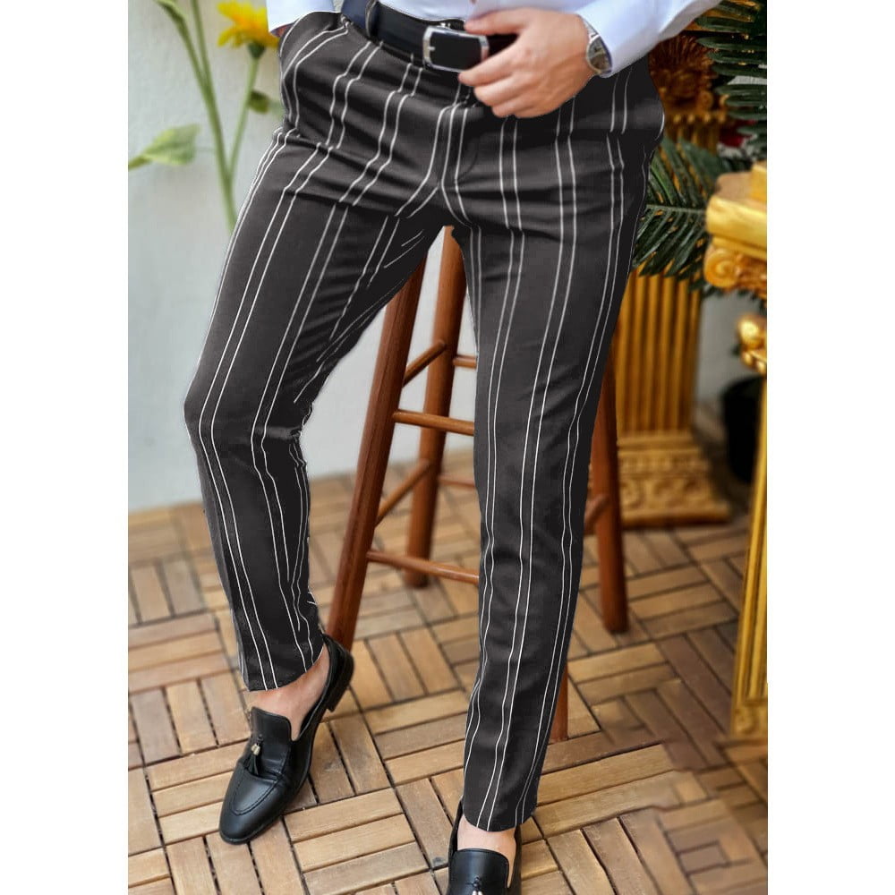 Formal sale striped trousers