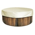 thumbnail image 1 of ALSLIAO Round Bath Cover Top Protector Spa Dustproof Waterproof Fabric forBeige 200X30cm, 1 of 6