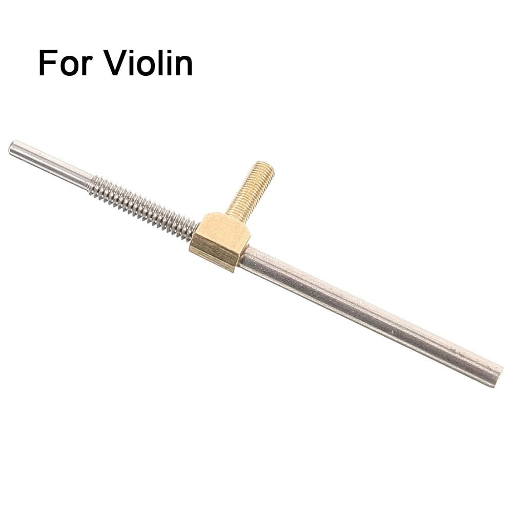 ALSLIAO Violin Bow Screw Rods for 4/4 3/4 1/2 1/4 1/8 Screw for Bow Frog Endpin Screws