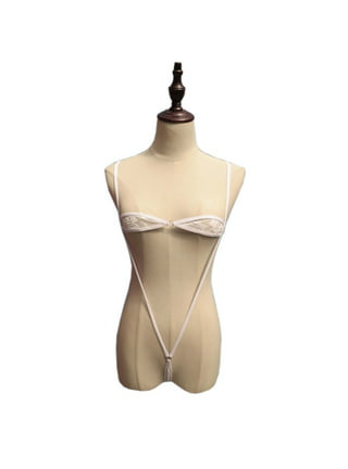 ALSLIAO Sexy Women G-String Underwear Bikini Set Bra Top Thong