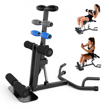 CATGOOD Deep Squat Machine for Women, Adjustable Glutes Trainer Machine, Core & Leg Exercise, Push Up Workout Equipment at Home Gym
