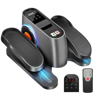 Under Desk Elliptical Machine Electric - Seated Pedal Exerciser With Remote, 12 Speeds, Forward/Reverse For Seniors & Office