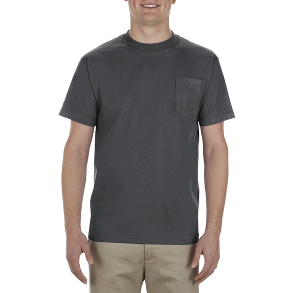 ALSTYLE Classic Pocket T-Shirt 1305 Charcoal Heather S