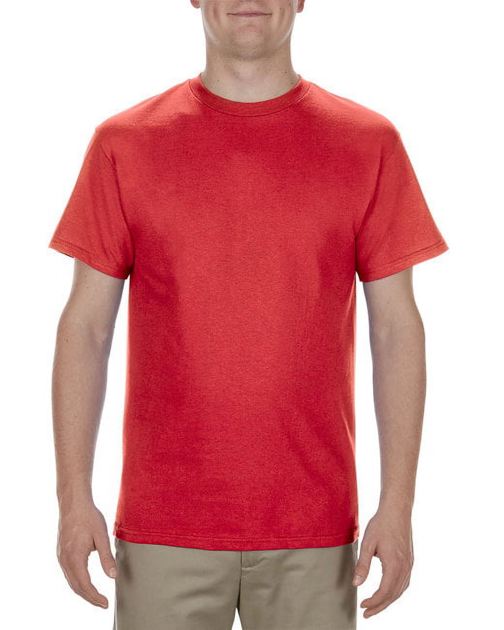 Alstyle Heavyweight T-Shirt – 1901 Style In Athletic Heather, Premium Cotton Blend For Durability