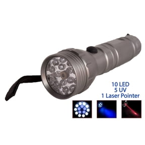 ALT Laser and Ultraviolet LED Flashlight