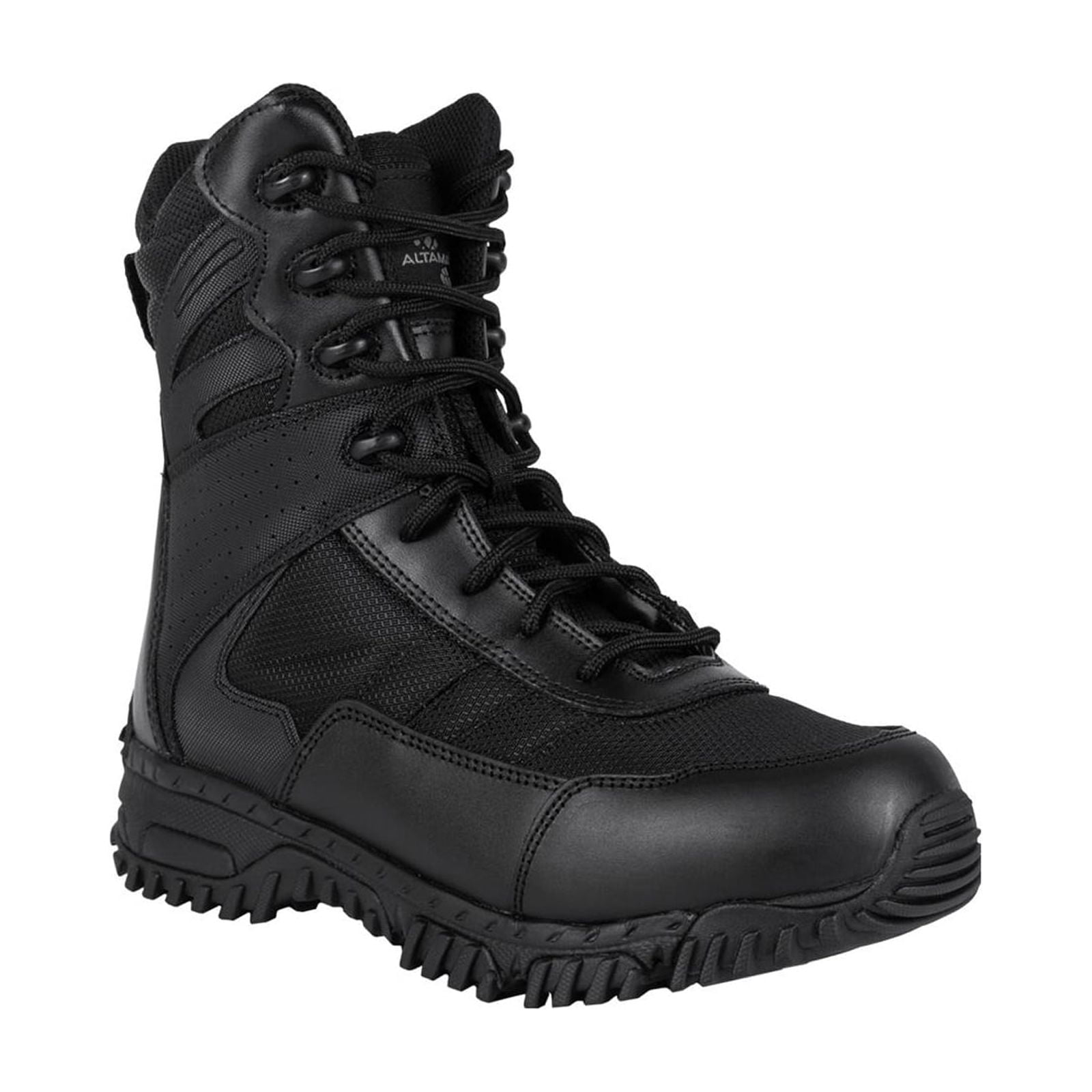 ALTAMA Adult Male Vengeance SR 8in Black Side-Zip Boots, Size: 12