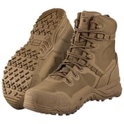 ALTAMA Raptor 8in Safety Toe Coyote Boots, Size 10.5, Width W 322003-W-105