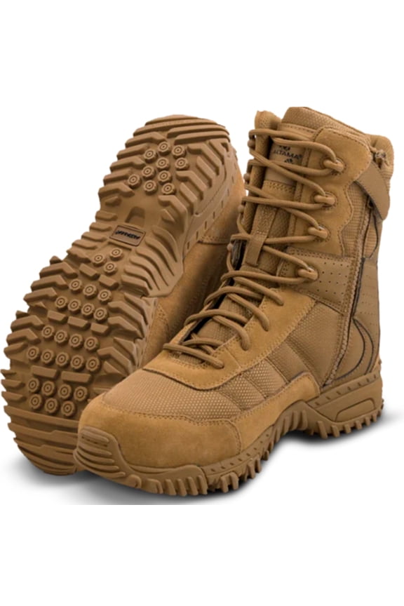 Vengeance SR 8in Side-Zip Boots, Color: Coyote, Size: 11.5, Width: R
